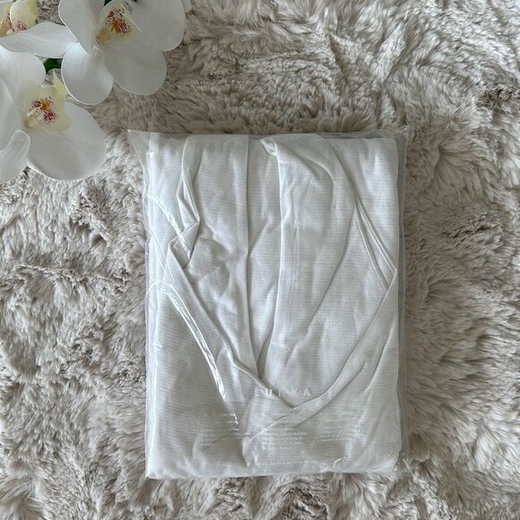 Lunya Organic Pima Romper Black Size L - Picture 8 of 8